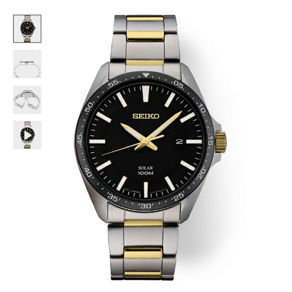 SAPPHIRE Seiko Solar 100m w/ NATO straps incl